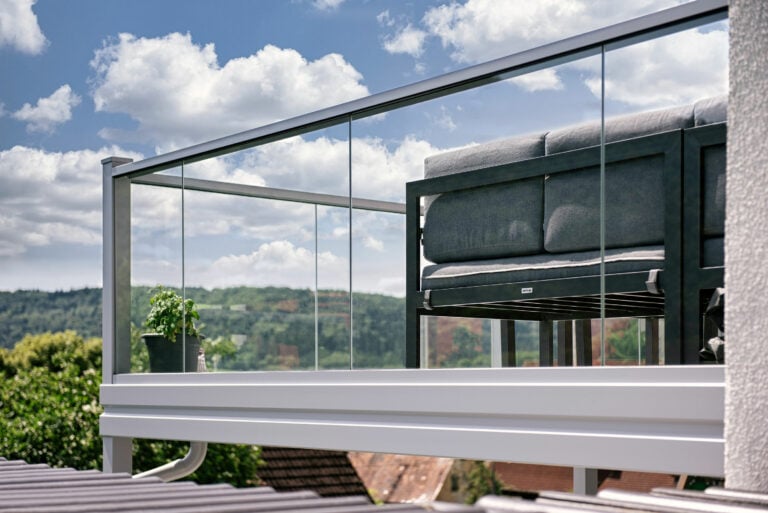 Glasbalkon Alu Design Vital 