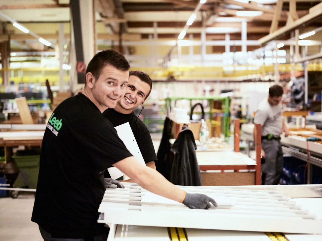 Tolles Arbeitsklima bei der Firma Leeb Balkone